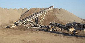 John Scepaniak estimates that 60 percent of Wm. D. Scepaniak’s conveying power is provided by Superior Industries. Photo: Portable Plants Staff