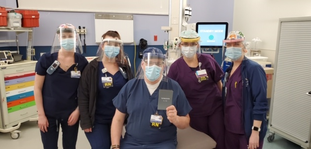 Volvo Penta, Volvo CE supply PPE to healthcare workers