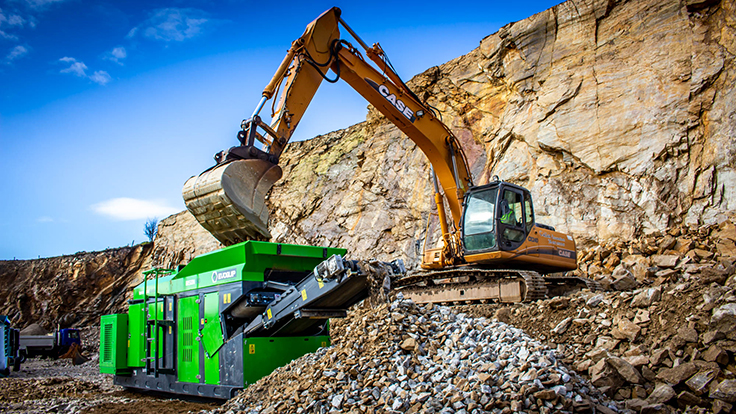 EvoQuip crusher incorporates diesel-electric drive tech