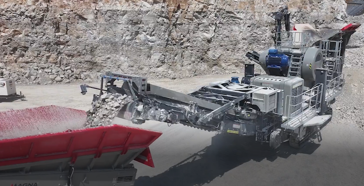 Magna, a Terex brand, will exhibit at Hillhead for the first time June 23-25 at Hillhead Quarry in Buxton, Derbyshire, England. (Photo: Magna)