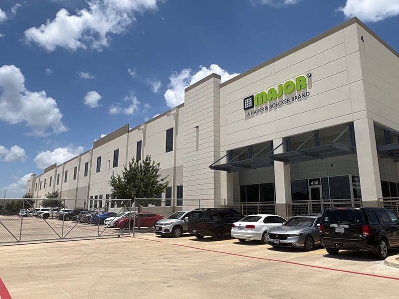 Major opens new facility in Texas